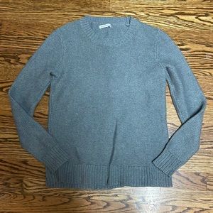 J Crew Mercantile knit grey sweater- like new